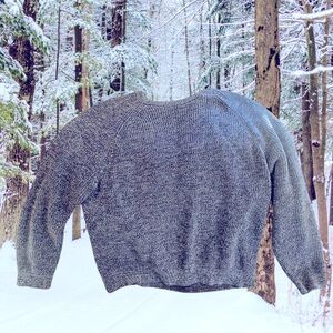Old Navy Men’s Knit Sweater | Heather Blue | 2XL